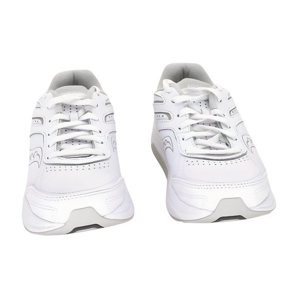 Saucony Womens Echelon Walker 3 Walking Shoes, White, Size 6 Wide - Picture 5 of 6